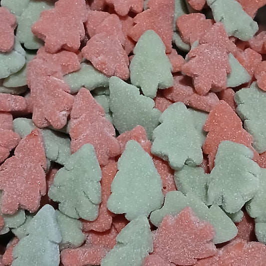 Apple & Strawberry Christmas Trees